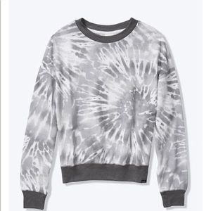 VS PINK mesh slouch crew